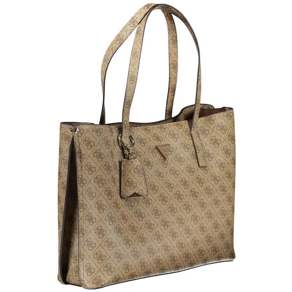 Beige Polyethylene Handbag sold by Louxly product image thumbnail 3