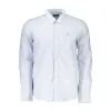 Chic Striped Long-Sleeve Button-Down Shirt sold by Louxly
