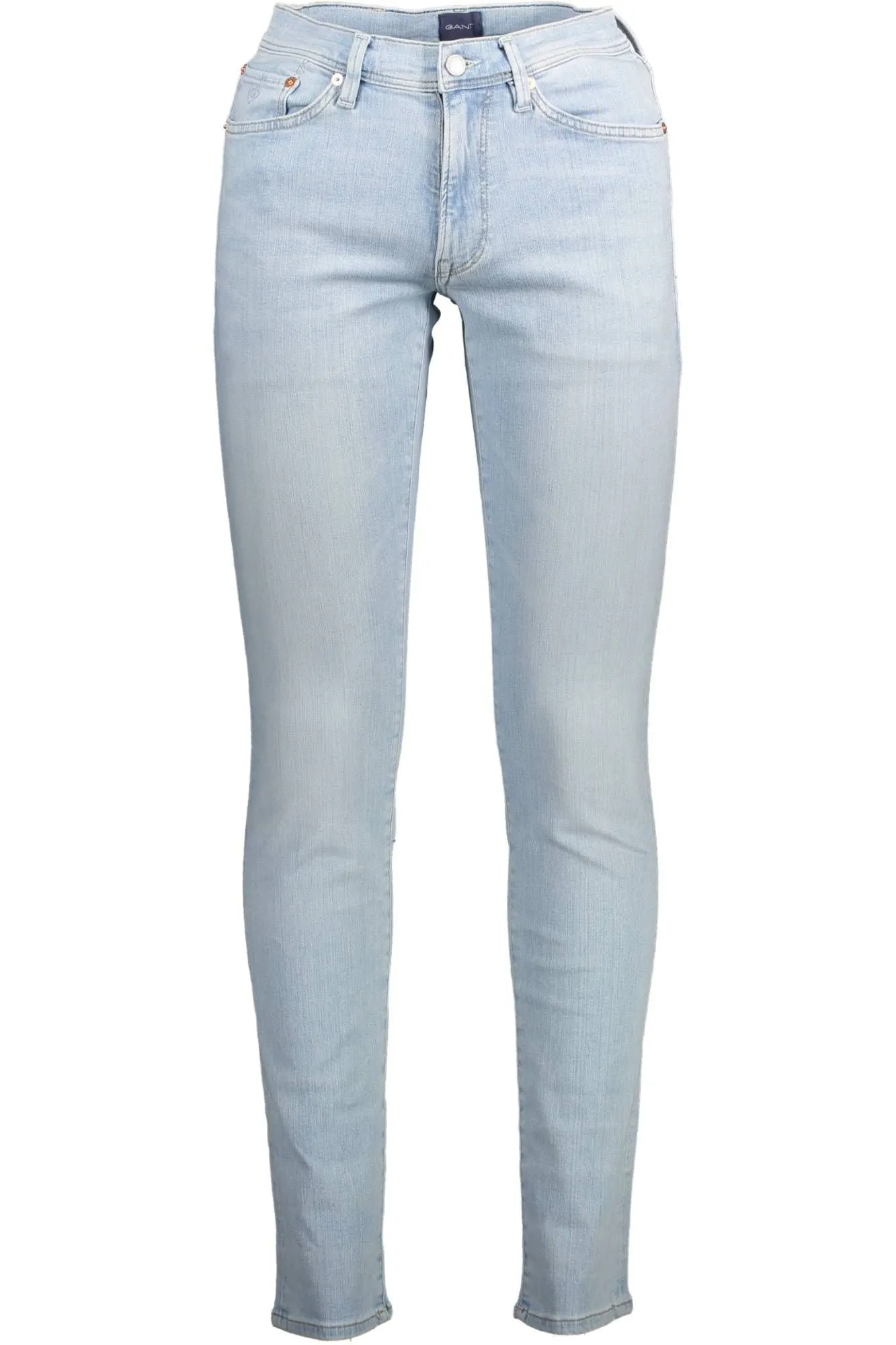 Light Blue Cotton Men Jeans sold by Louxly