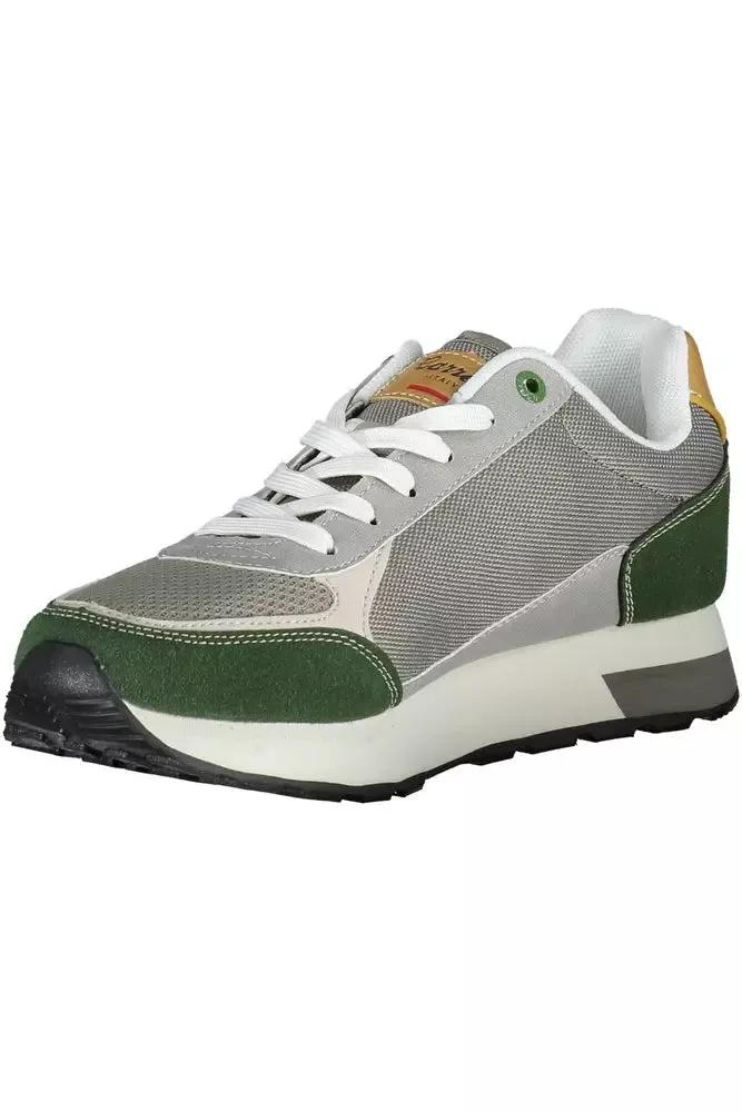 Gray Eco Leather Men Sneaker sold by Louxly product image thumbnail 3