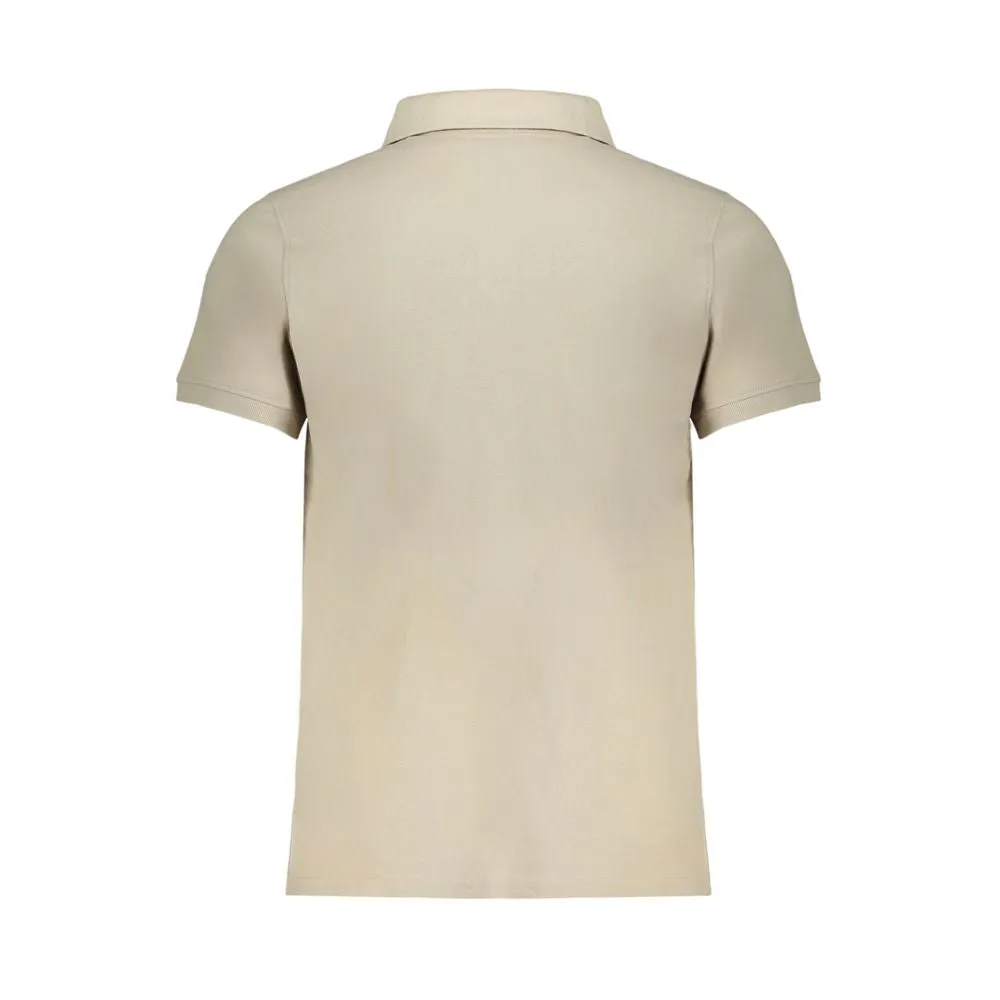 Beige Cotton Polo Shirt sold by Louxly product image thumbnail 2