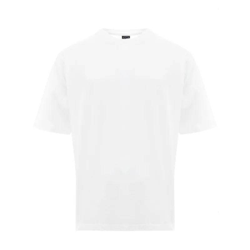 White Cotton T-Shirt sold by Louxly