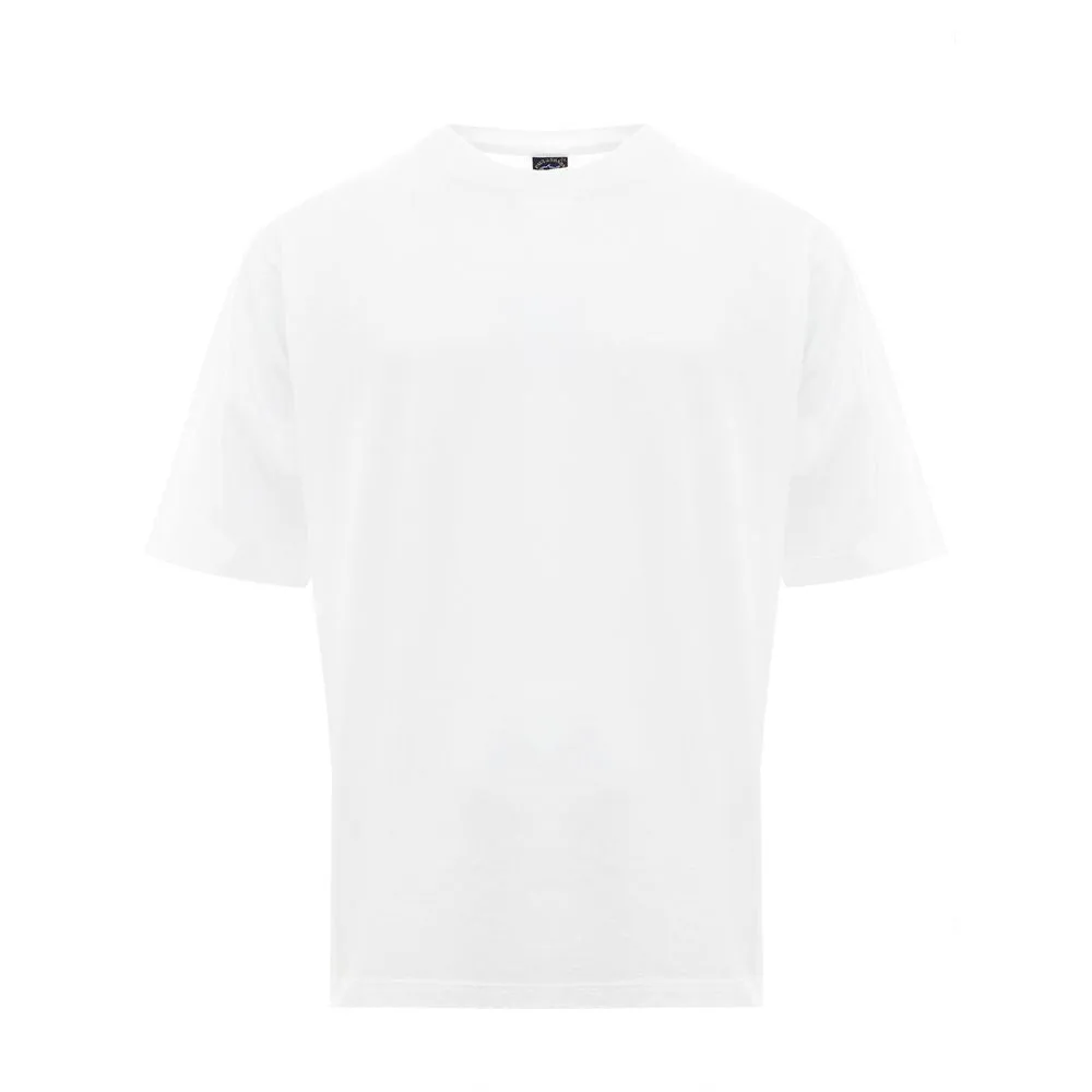 White Cotton T-Shirt sold by Louxly