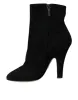 Black Suede Leather Ankle Heels Boots Shoes sold by Louxly