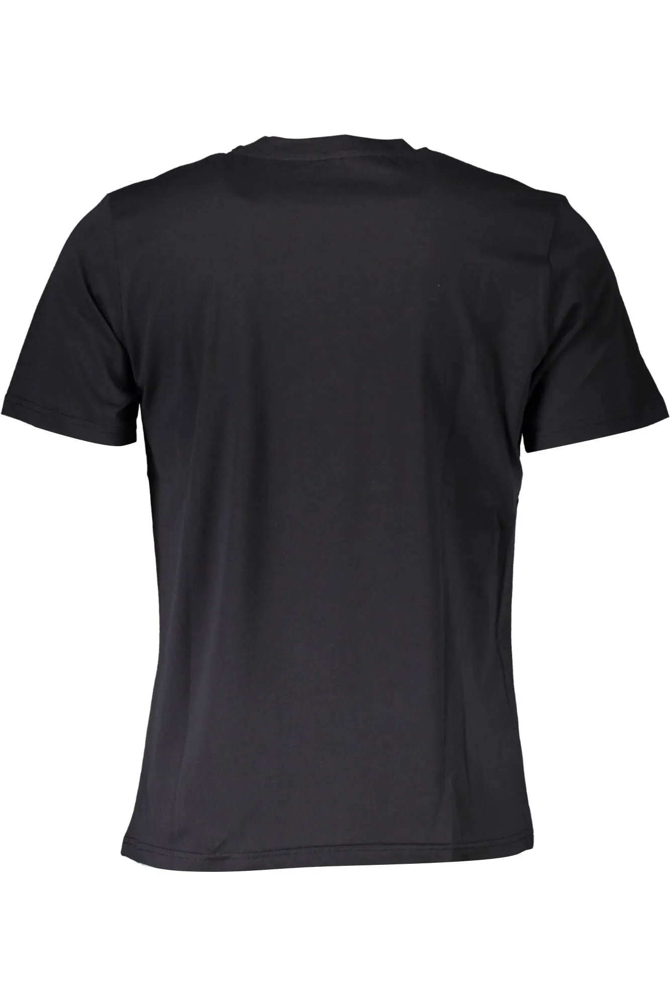 Black Cotton Men T-Shirt sold by Louxly product image thumbnail 2