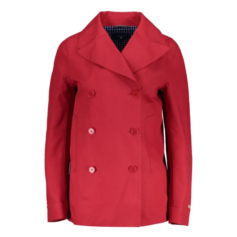 Elegant Pink Cotton Sports Jacket sold by Louxly