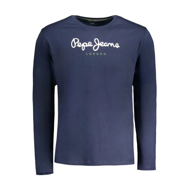 Blue Cotton Men T-Shirt sold by Louxly