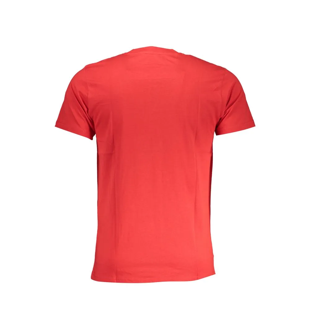 Red Cotton T-Shirt sold by Louxly product image thumbnail 2