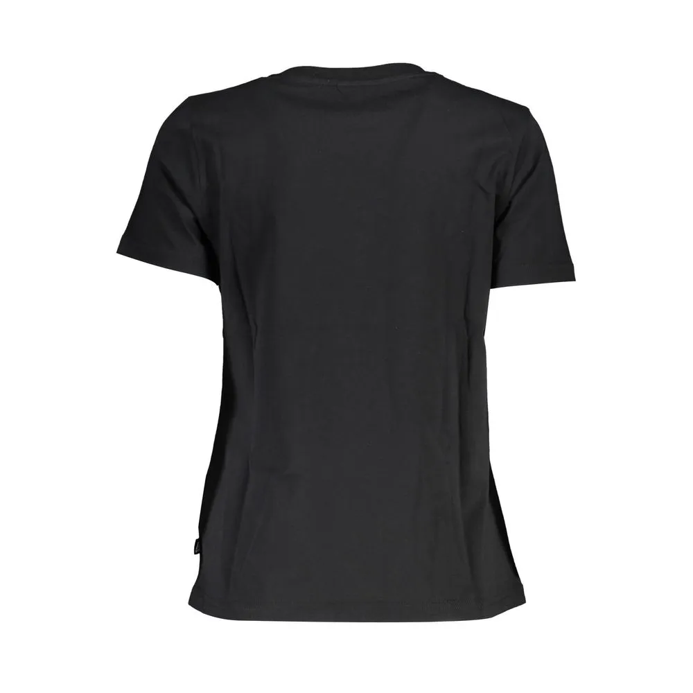 Black Cotton Tops & T-Shirt sold by Louxly product image thumbnail 2