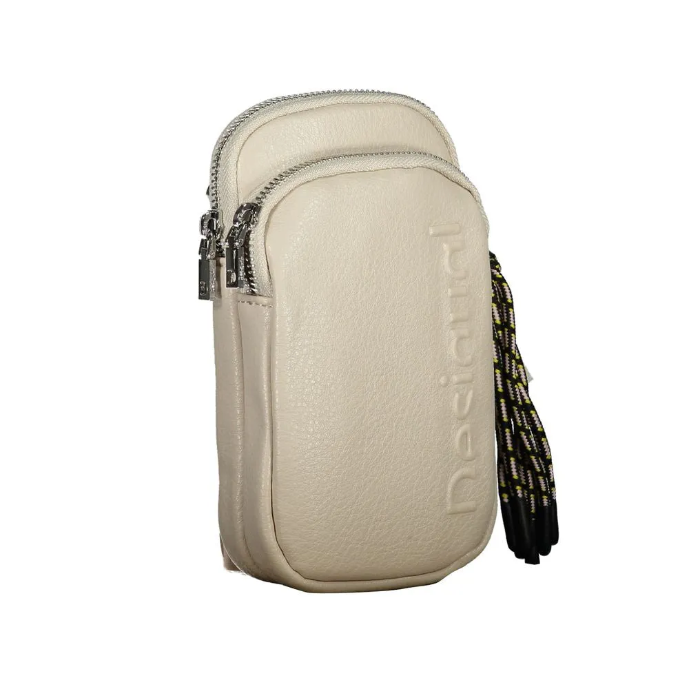 Beige Polyethylene Handbag sold by Louxly product image thumbnail 3