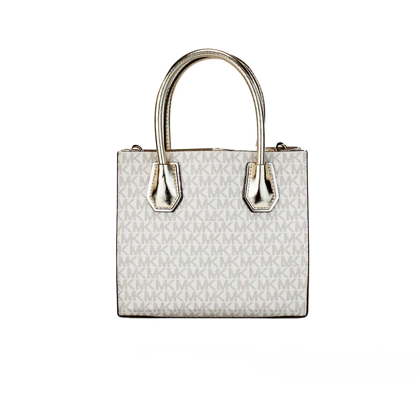 Mercer Medium Pale Gold Signature PVC Messenger Crossbody Bag sold by Louxly product image thumbnail 2