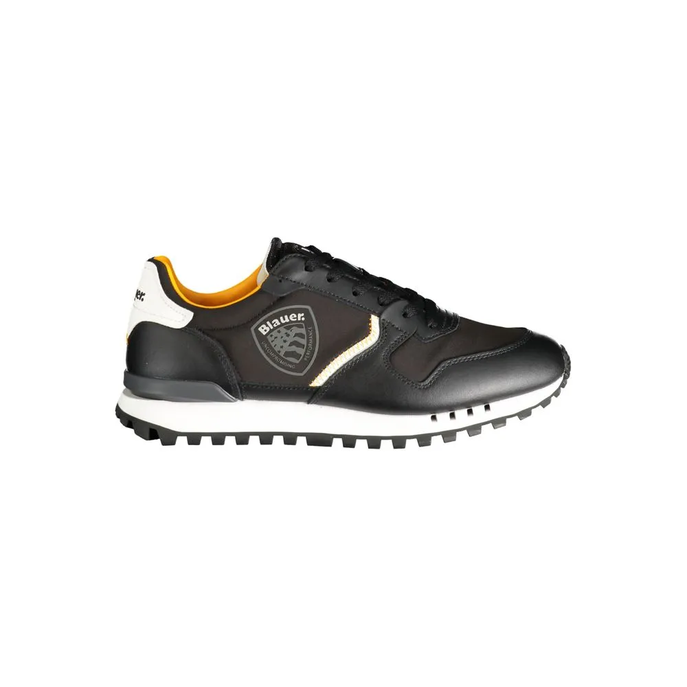Black Polyester Sneaker sold by Louxly