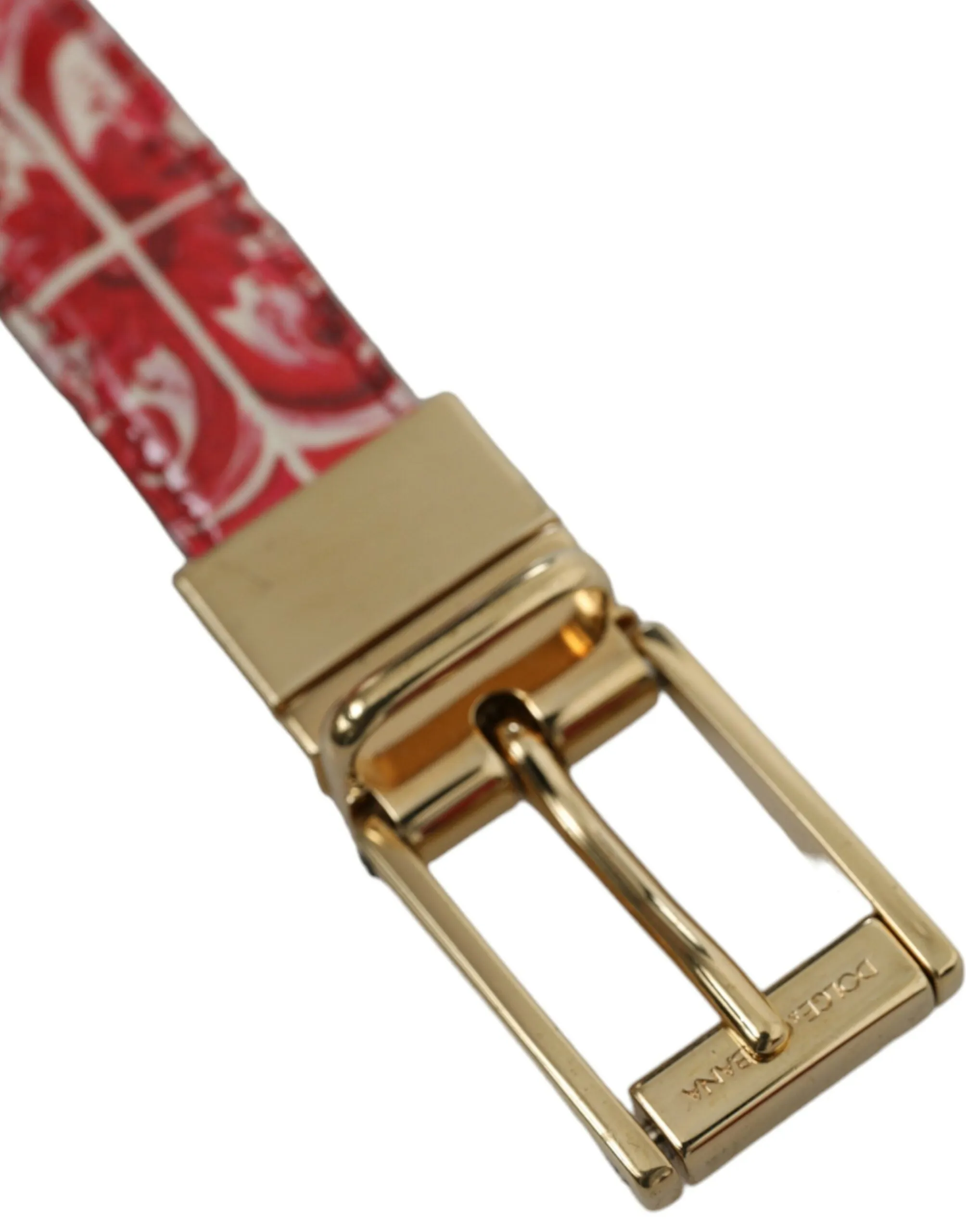 Elegant Red Calfskin Waist Belt sold by Louxly product image thumbnail 4