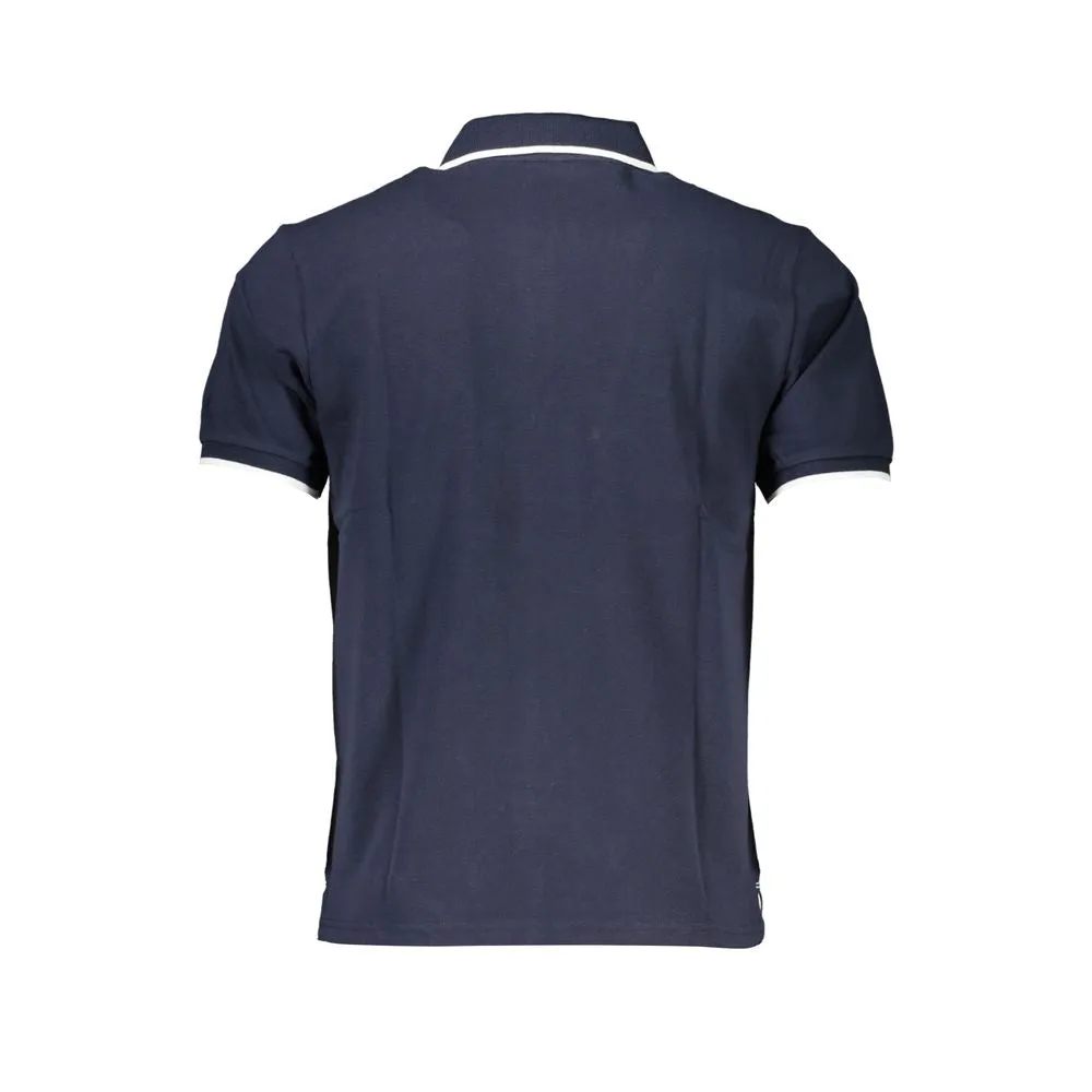 Blue Cotton Polo Shirt sold by Louxly product image thumbnail 2