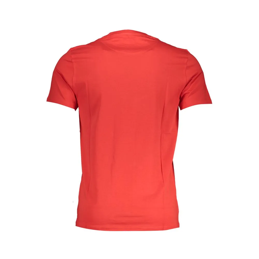 Red Cotton T-Shirt sold by Louxly product image thumbnail 2