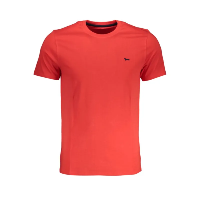 Red Cotton T-Shirt sold by Louxly