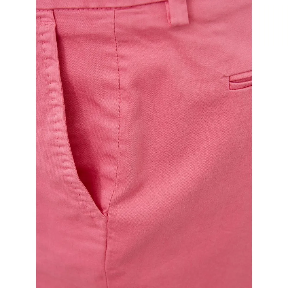 Elegant Cotton Pink Trousers for Sophisticated Style sold by Louxly product image thumbnail 4