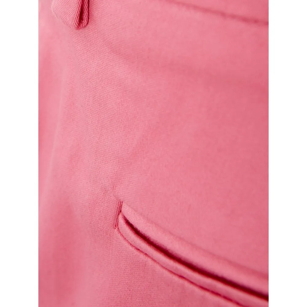 Elegant Cotton Pink Trousers for Sophisticated Style sold by Louxly product image thumbnail 5
