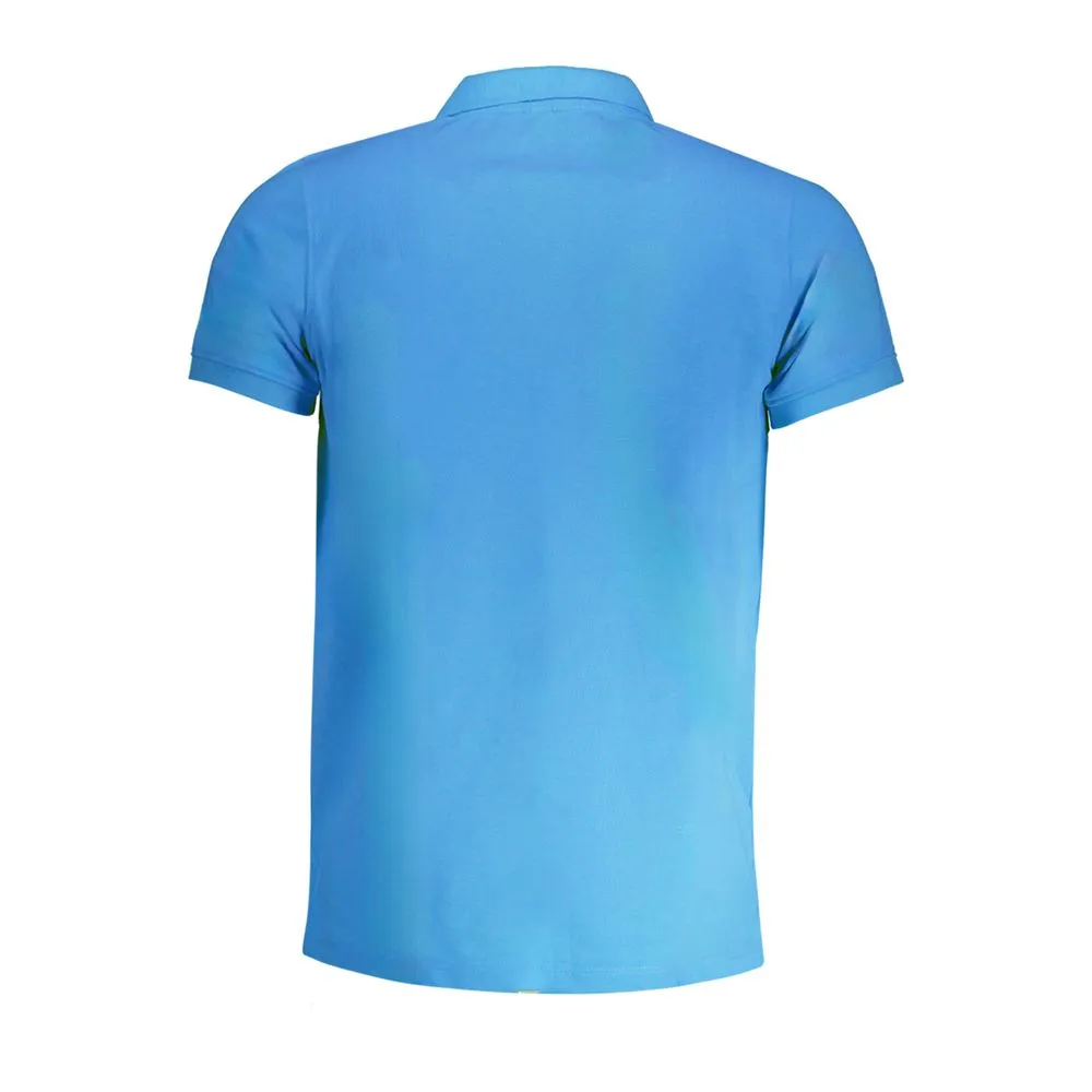 Blue Cotton Polo Shirt sold by Louxly product image thumbnail 2