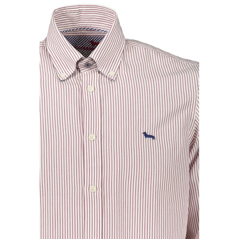 Dapper Striped Button-Down Cotton Shirt sold by Louxly product image thumbnail 3