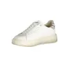 White Polyester Sneaker sold by Louxly