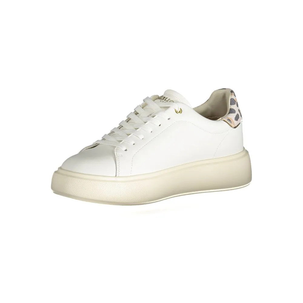 White Polyester Sneaker sold by Louxly product image thumbnail 3