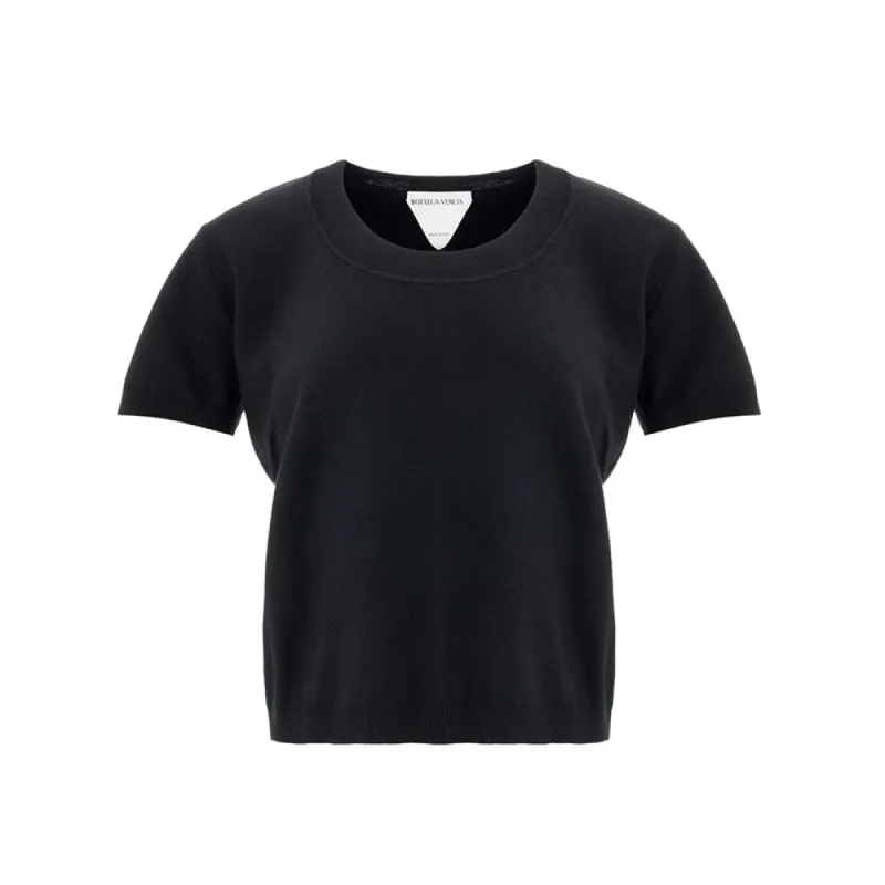 Black Cashmere Tops & T-Shirt sold by Louxly