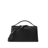 Black Leather Handbag sold by Louxly