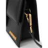 Black Leather Handbag sold by Louxly