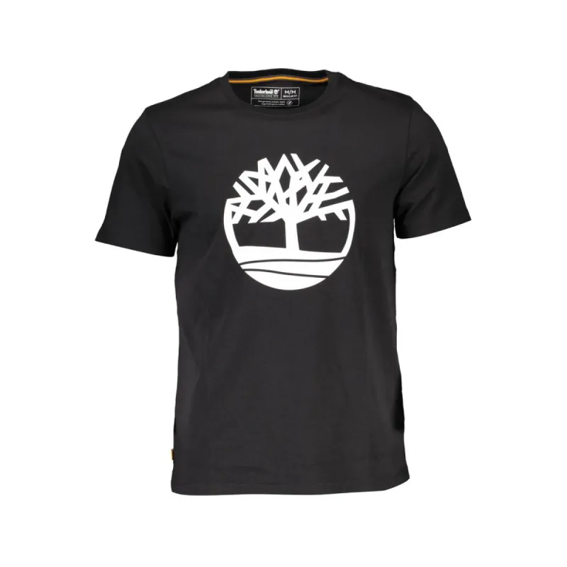 Black Cotton Men T-Shirt sold by Louxly