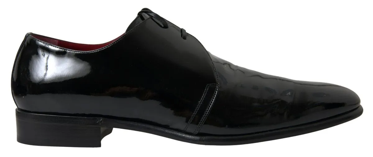 Elegant Black Patent Leather Formal Men's Shoes sold by Louxly