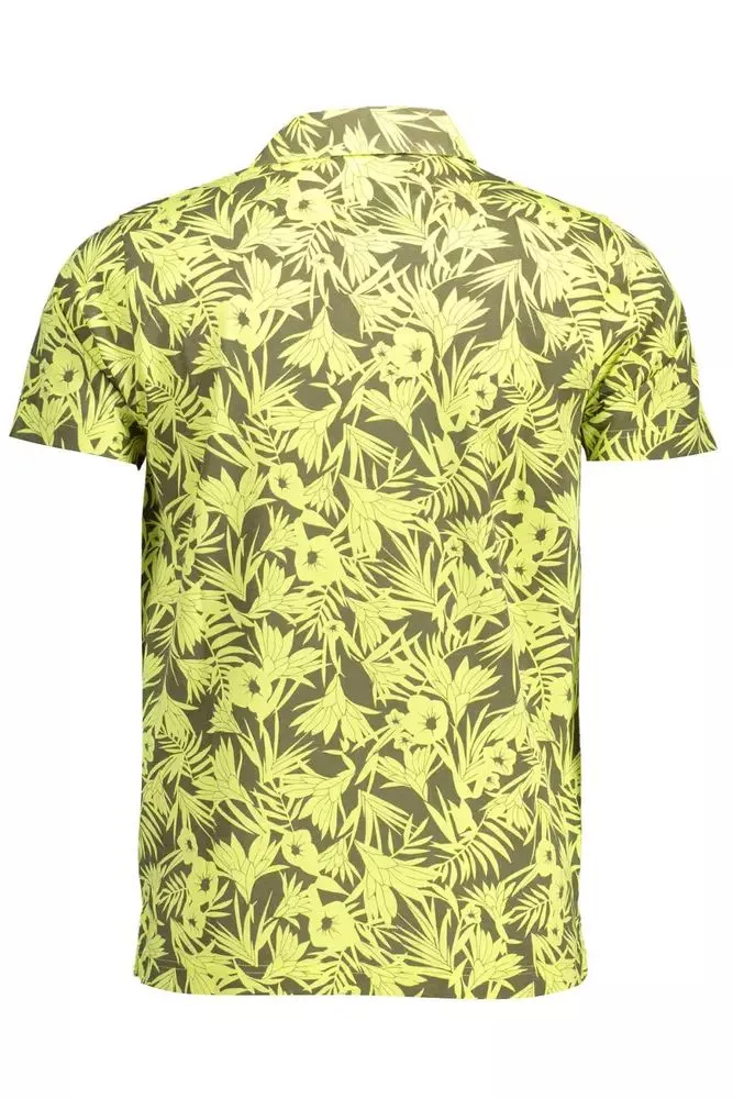 Yellow Cotton Men Polo Shirt sold by Louxly product image thumbnail 2
