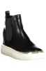 Black Polyester Women Boot sold by Louxly