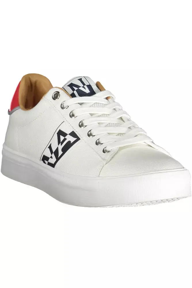 White Polyester Mens Sneaker sold by Louxly product image thumbnail 2