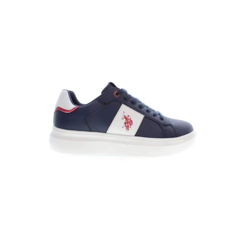 Chic Blue Lace-Up Sporty Sneakers sold by Louxly