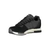 Chic Black Lace-up Sneakers with Contrast Detail sold by Louxly