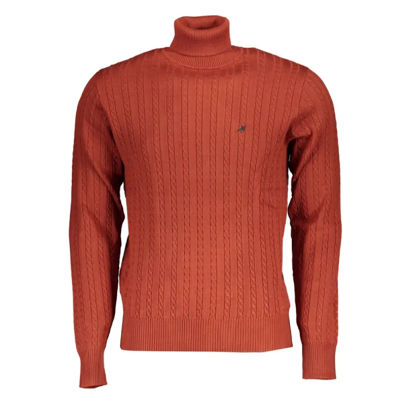 Elegant Bronze Turtleneck Sweater for Men sold by Louxly