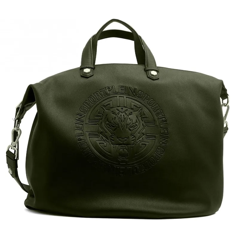Chic Army Green Crossbody Shopper Bag sold by Louxly