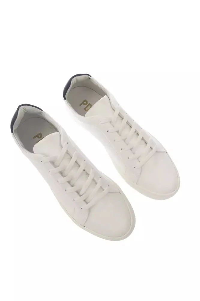 Elegant Monocolor Leather Sneakers sold by Louxly product image thumbnail 2