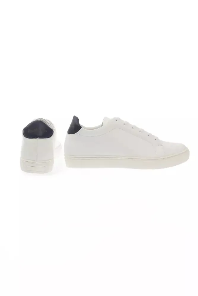 Elegant Monocolor Leather Sneakers sold by Louxly product image thumbnail 3
