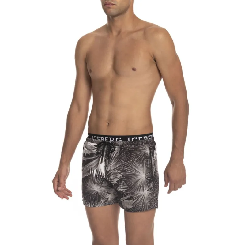 Black Polyester Swimwear sold by Louxly