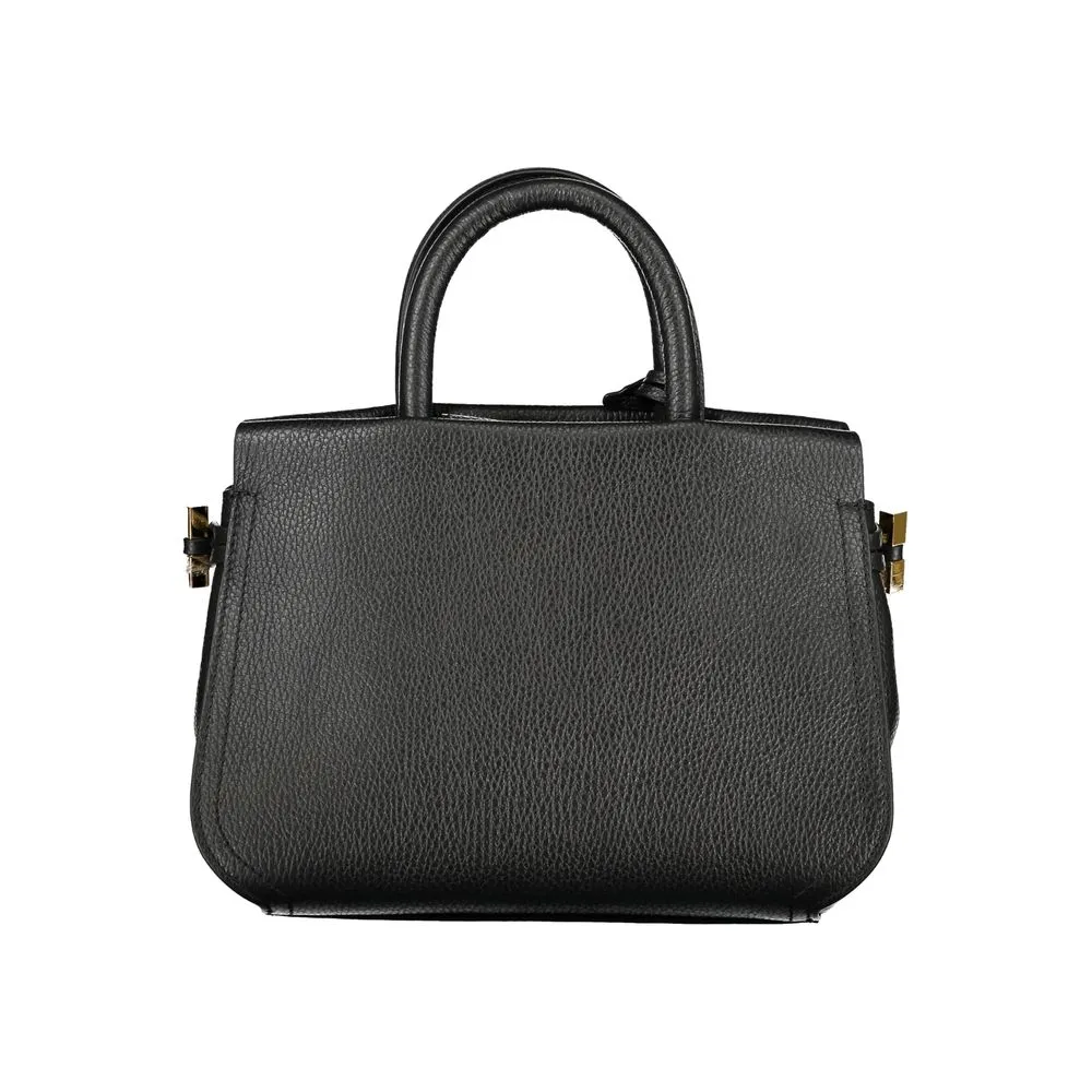 Black Leather Handbag sold by Louxly product image thumbnail 2