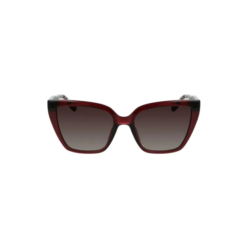 Red INJECTED Sunglasses sold by Louxly