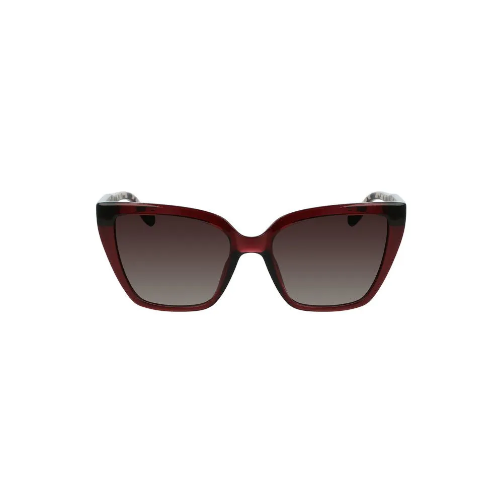 Red INJECTED Sunglasses sold by Louxly
