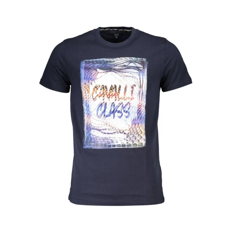 Blue Cotton T-Shirt sold by Louxly
