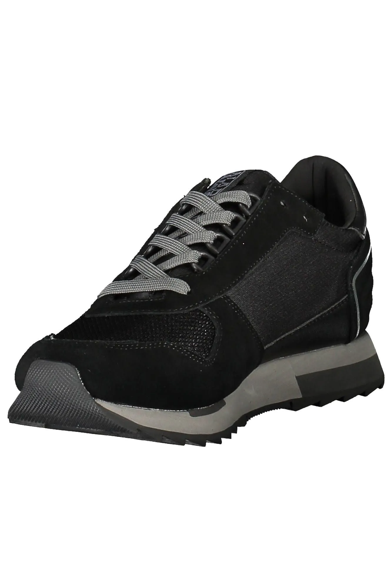 Black Polyester Men Sneaker sold by Louxly product image thumbnail 3