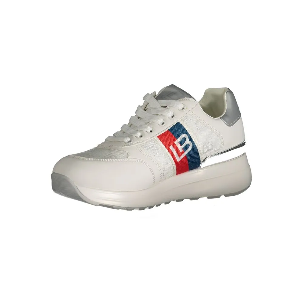 White Polyester Sneaker sold by Louxly product image thumbnail 3