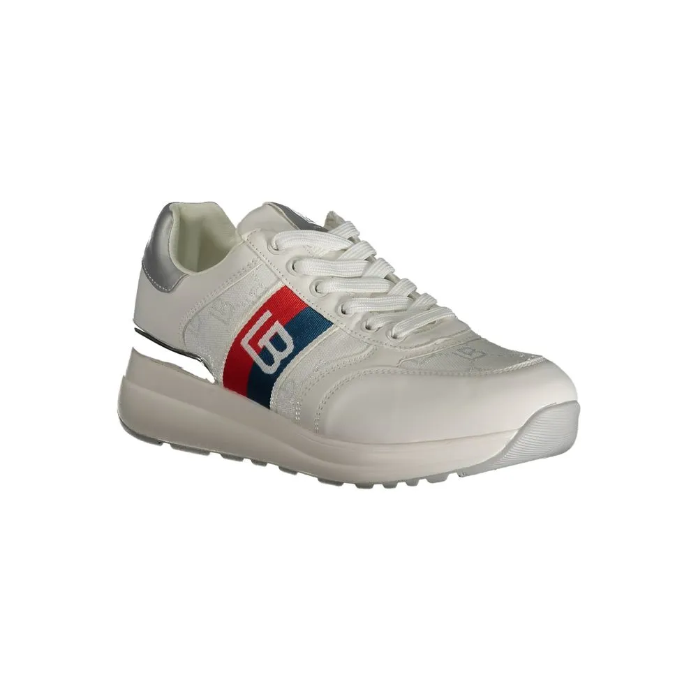 White Polyester Sneaker sold by Louxly product image thumbnail 2