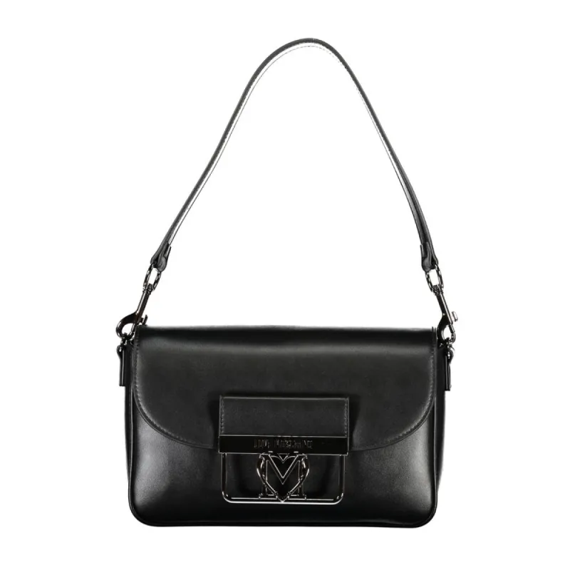 Black Polyethylene Handbag sold by Louxly