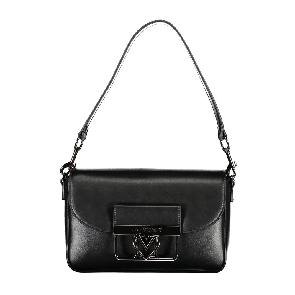 Black Polyethylene Handbag sold by Louxly